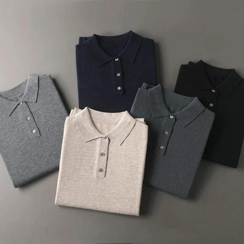 GENOVA 100% CASHMERE POLO