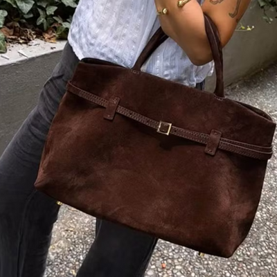 CANNES SUEDE BAG