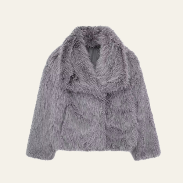 MONACO FAUX FUR COAT