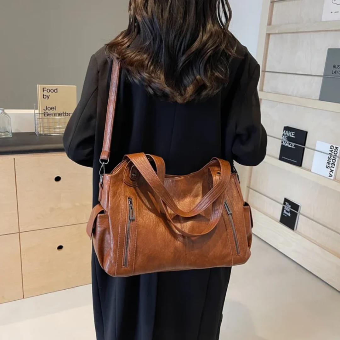 VIENNA LEATHER TOTE