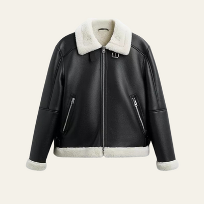 MONACO FAUX LEATHER JACKET