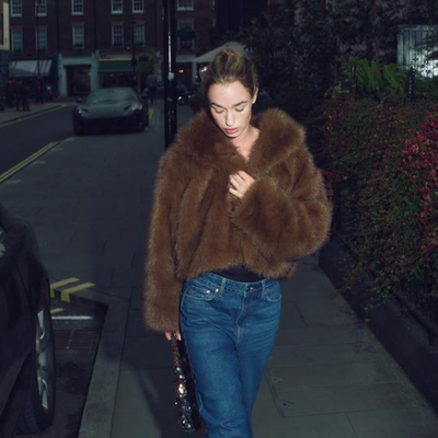 FLORENCE FAUX FUR COAT