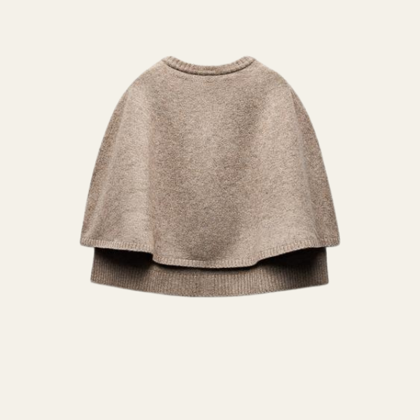 MONACO KNIT CAPE JACKET