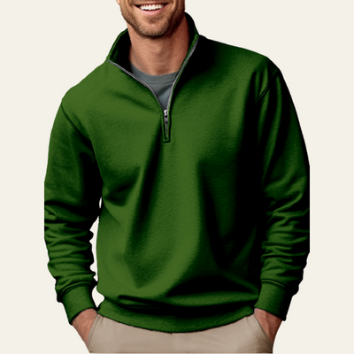 COTE D'AZUR HALF ZIP SWEATER