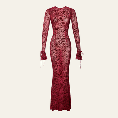 MADRID VELVET MESH DRESS