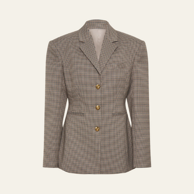 FLORENCE CHECKED BLAZER