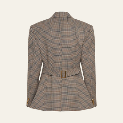 FLORENCE CHECKED BLAZER