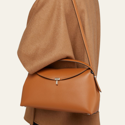 MILAN T-LOCK LEATHER BAG