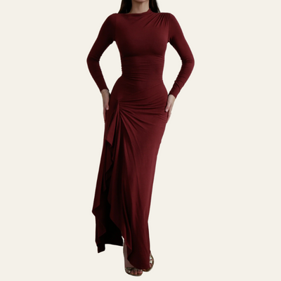 VENICE LONG SLEEVE MAXI DRESS