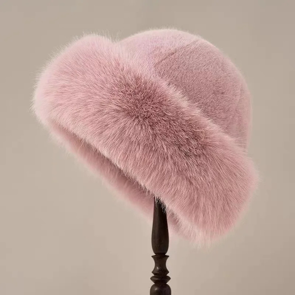 VIENNA FUR-LINED BEANIE