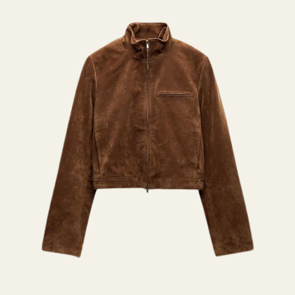 ZURICH VEGAN SUEDE JACKET