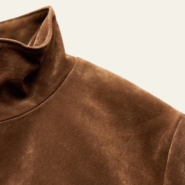 ZURICH VEGAN SUEDE JACKET