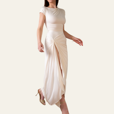 VENICE SHORT SLEEVE MAXI DRESS