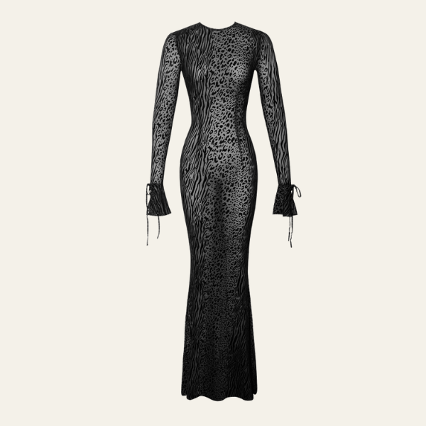 MADRID VELVET MESH DRESS