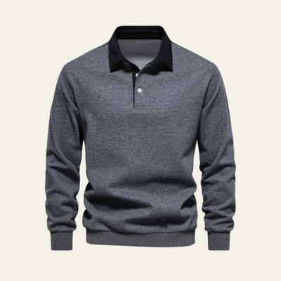 ZURICH POLO SWEATER