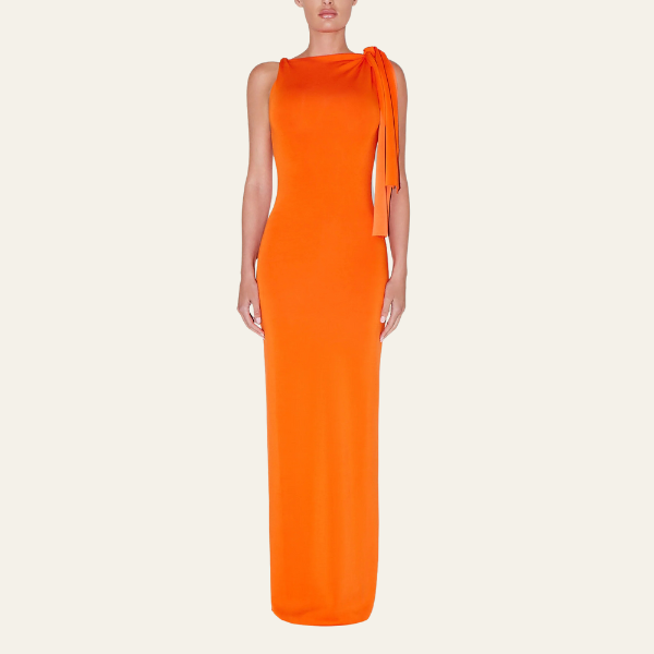 MONTE CARLO SUEDE MAXI DRESS