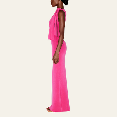 MONTE CARLO SUEDE MAXI DRESS