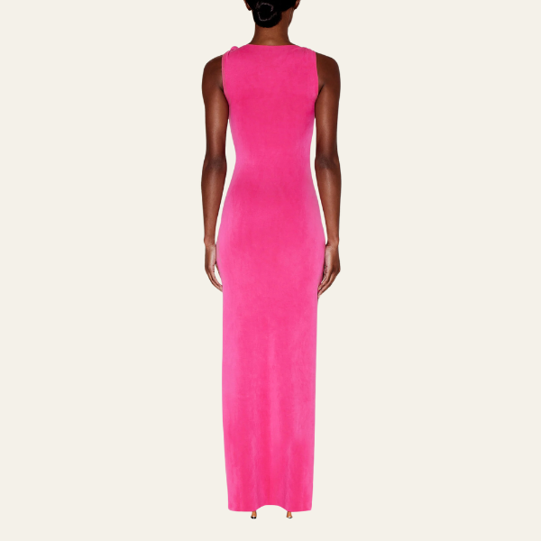 MONTE CARLO SUEDE MAXI DRESS