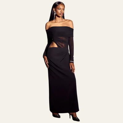 FLORENCE MESH MAXI DRESS