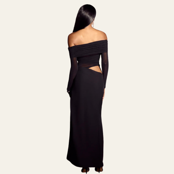 FLORENCE MESH MAXI DRESS