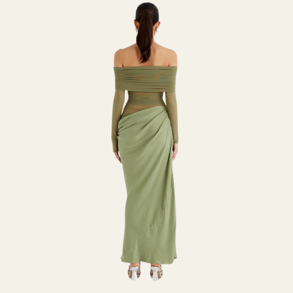 FLORENCE MESH MAXI DRESS