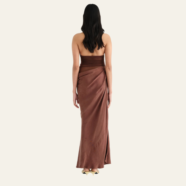 BARCELONA SILHOUETTE MAXI DRESS