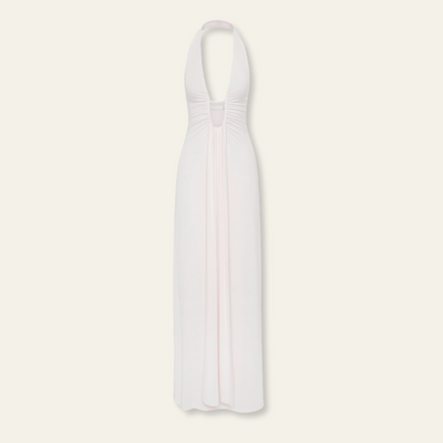 BEVERLY HILLS CUPRO MAXI DRESS