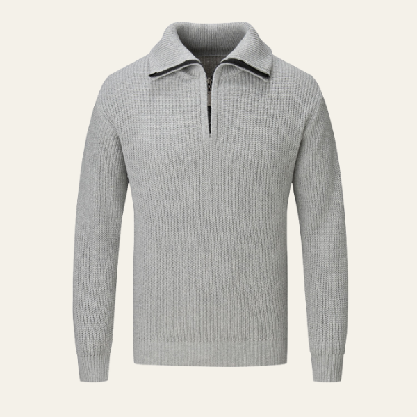 VENICE HALF-ZIP SWEATER