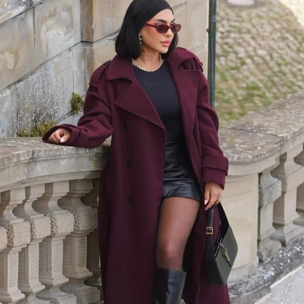 MONACO WOOL BLEND COAT