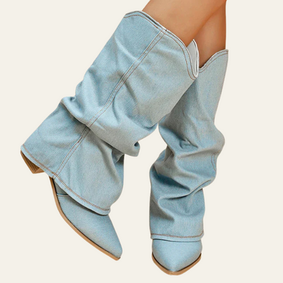 CAPRI DENIM BOOTS