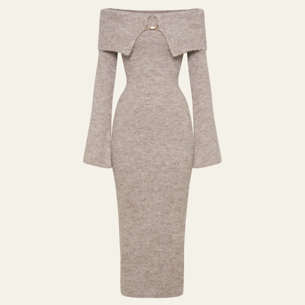 ROME KNIT MIDI DRESS