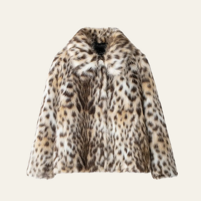 MONACO LEOPARD FUR COAT