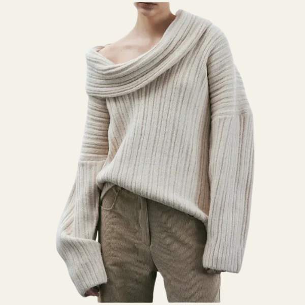 GENEVA OFF-SHOULDER SWEATER