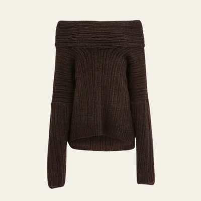 GENEVA OFF-SHOULDER SWEATER