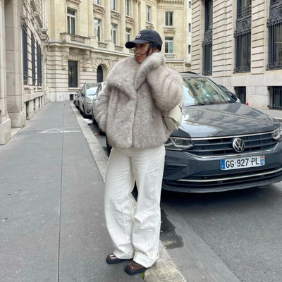 MONACO FAUX FUR COAT