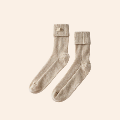 100% CASHMERE SOCKS