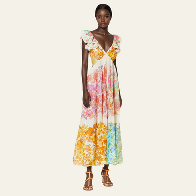 FLORENCE FLOWER MAXI DRESS