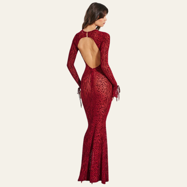 MADRID VELVET MESH DRESS