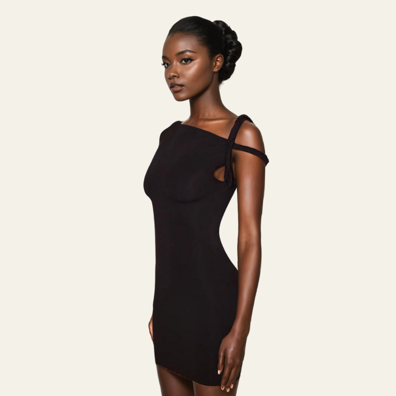 CAPRI TWIST MINI DRESS