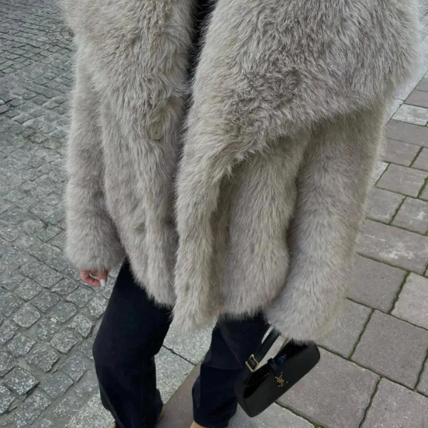 MONACO FAUX FUR COAT