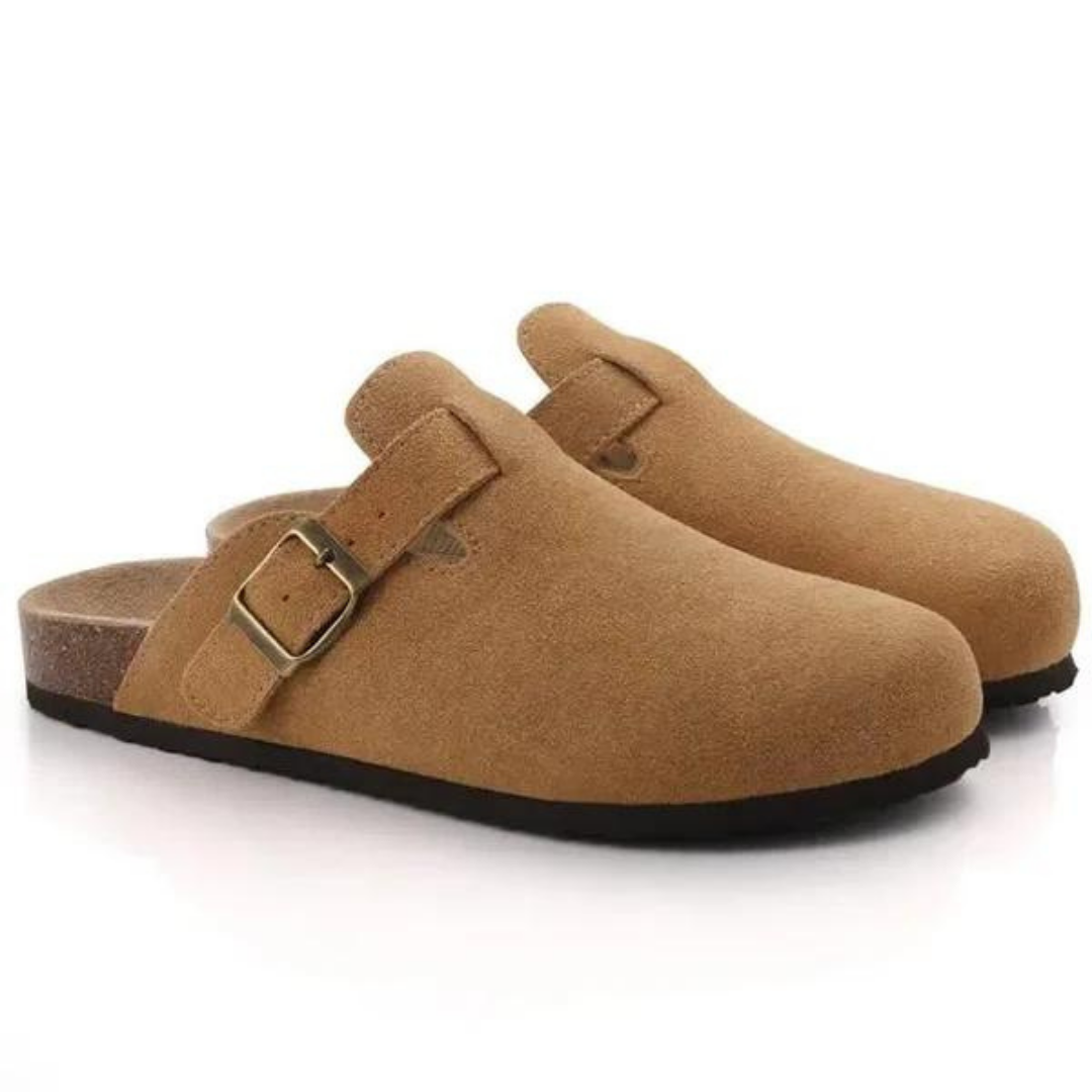 MONTE CARLO SUEDE CLOGS