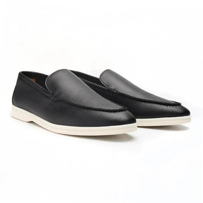 MILAN COWHIDE LEATHER LOAFERS