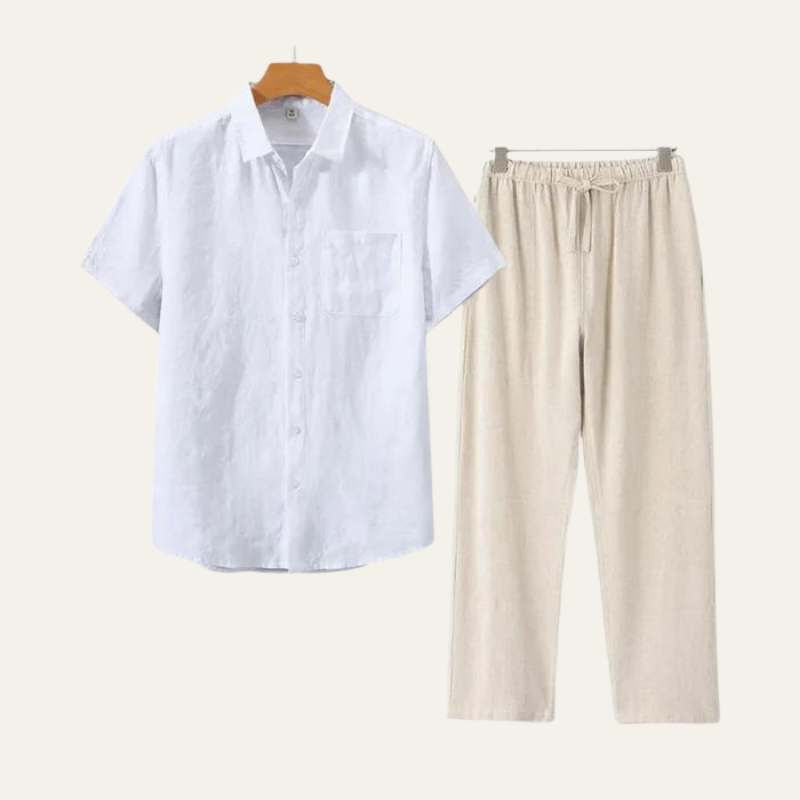 BARCELONA LINEN COMBO (SHORTSLEEVE)