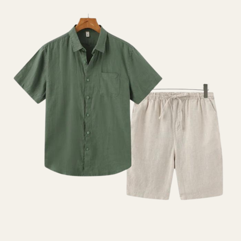 NICE LINEN COMBO (SHORTS)