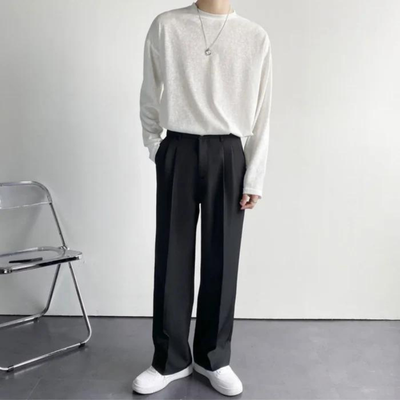 PARIS OVERSIZED COTTON PANTALON