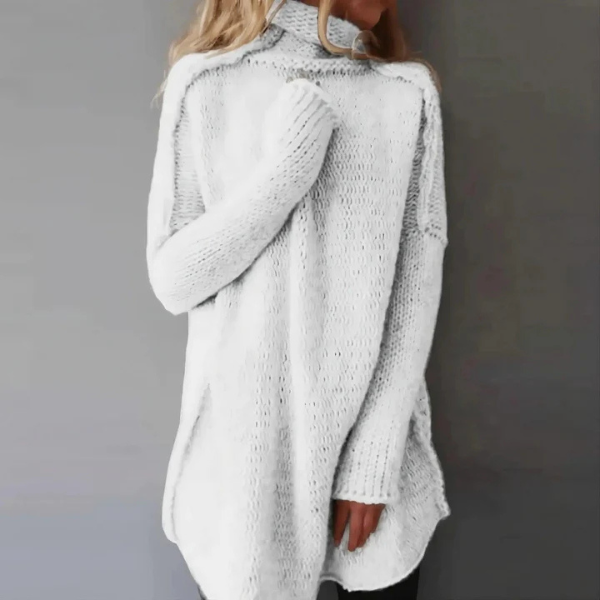 GSTAAD CABLE KNIT SWEATER