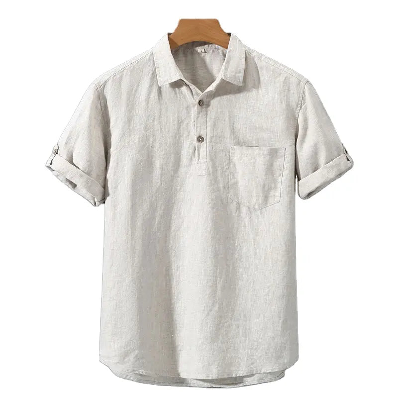 CANNES LINEN POLO