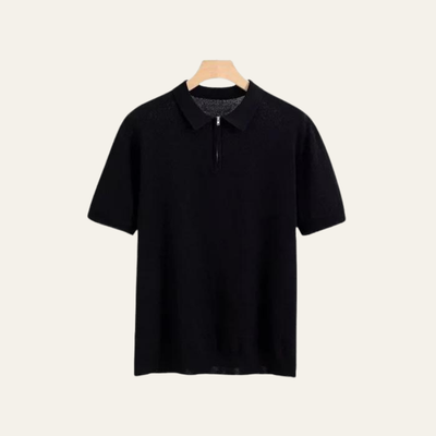 MONTE CARLO ZIP-UP POLO