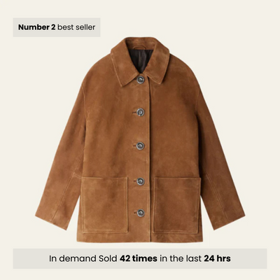 VIENNA SUEDE STATEMENT COAT