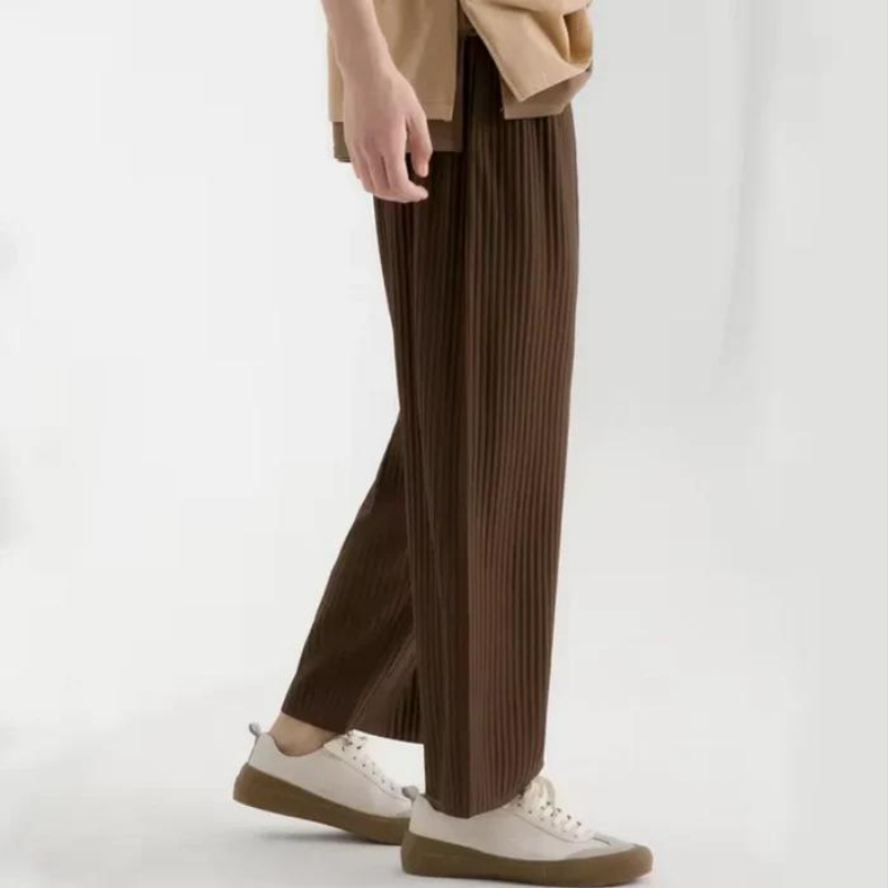 BARI RIBBED COTTON PANTALON